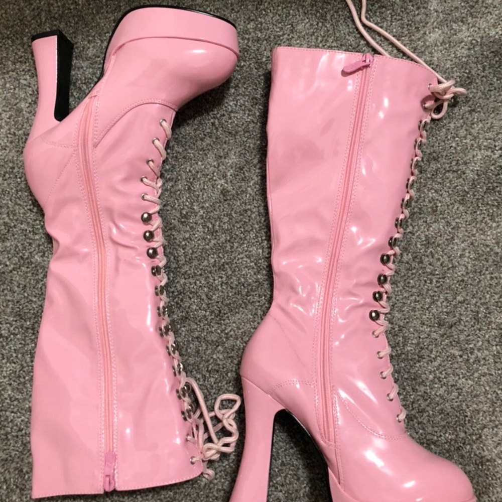 knee high 5” boots ON HOLD